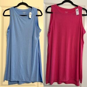 Old Navy Active Ultra-lite All Day Sleeveless Tunics (set of 2)